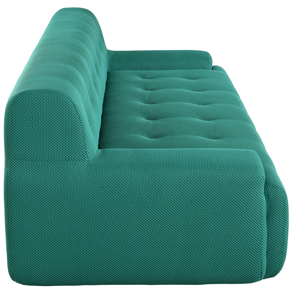 variant-group:rf-n711p206619c|Roomfitters 86.2" Modern Tufted Upholstered Sofa, 3-Seater Compression Couch for Living Room, Green