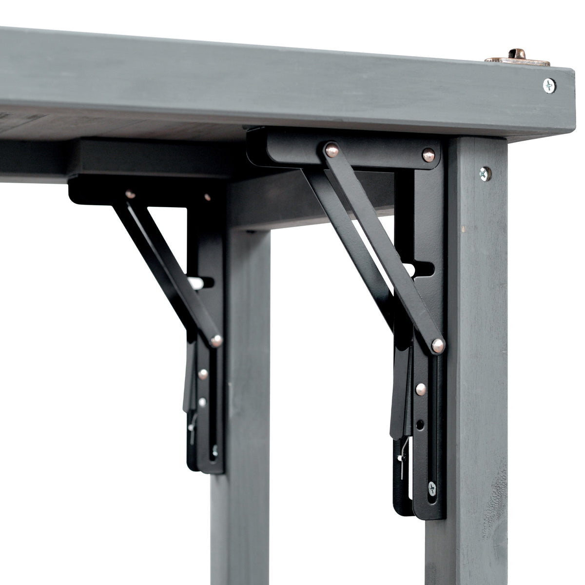 variant-group:rf-n707p370276g|Roomfitters 78.3" Outdoor Kitchen Island with Foldable Grill Table, Stainless Steel Top & Tilt Trash Can Storage, Grey Blue