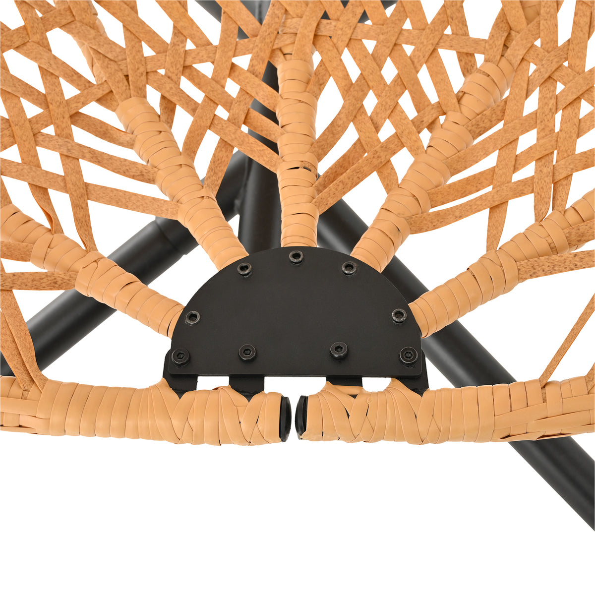 variant-group:rf-n711p255131q|Roomfitters Hanging Egg Chair with Stand, Rattan Wicker Swing Chair with Cushion for Indoor Outdoor Patio Balcony, Beige
