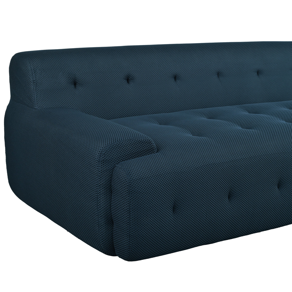 variant-group:rf-n711p206619v|Roomfitters 86.2" Modern Tufted Upholstered Sofa, 3-Seater Compression Couch for Living Room, Dark Blue