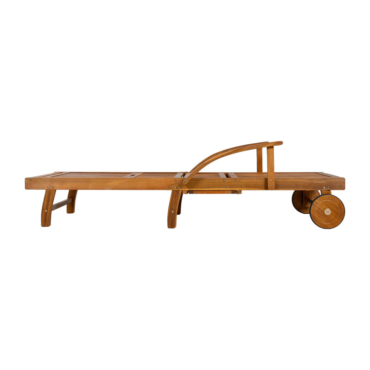 variant-group:rf-n711p415859e|Roomfitters Contemporary Slate Grey Acacia Wood Outdoor Chaise Lounge Chair, Poolside Recliner, Retractable Tray
