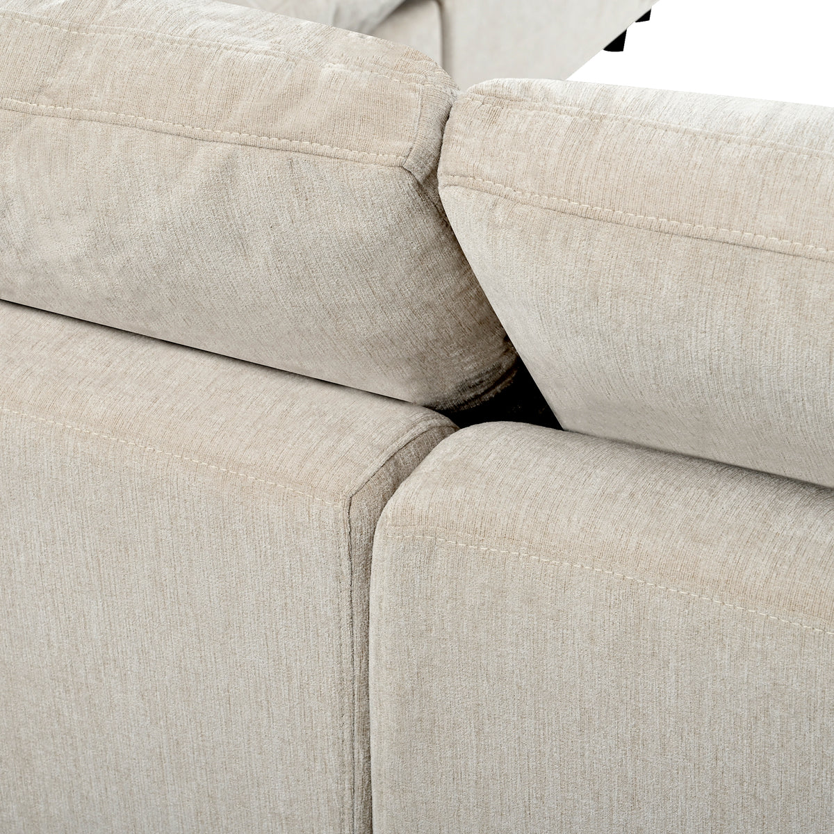 variant-group:rf-n711wy000453aaa|Roomfitters 7-Seater Modular Sectional Sofa with Ottoman, Extra Large L-Shape Chenille Upholstered Couch, Beige