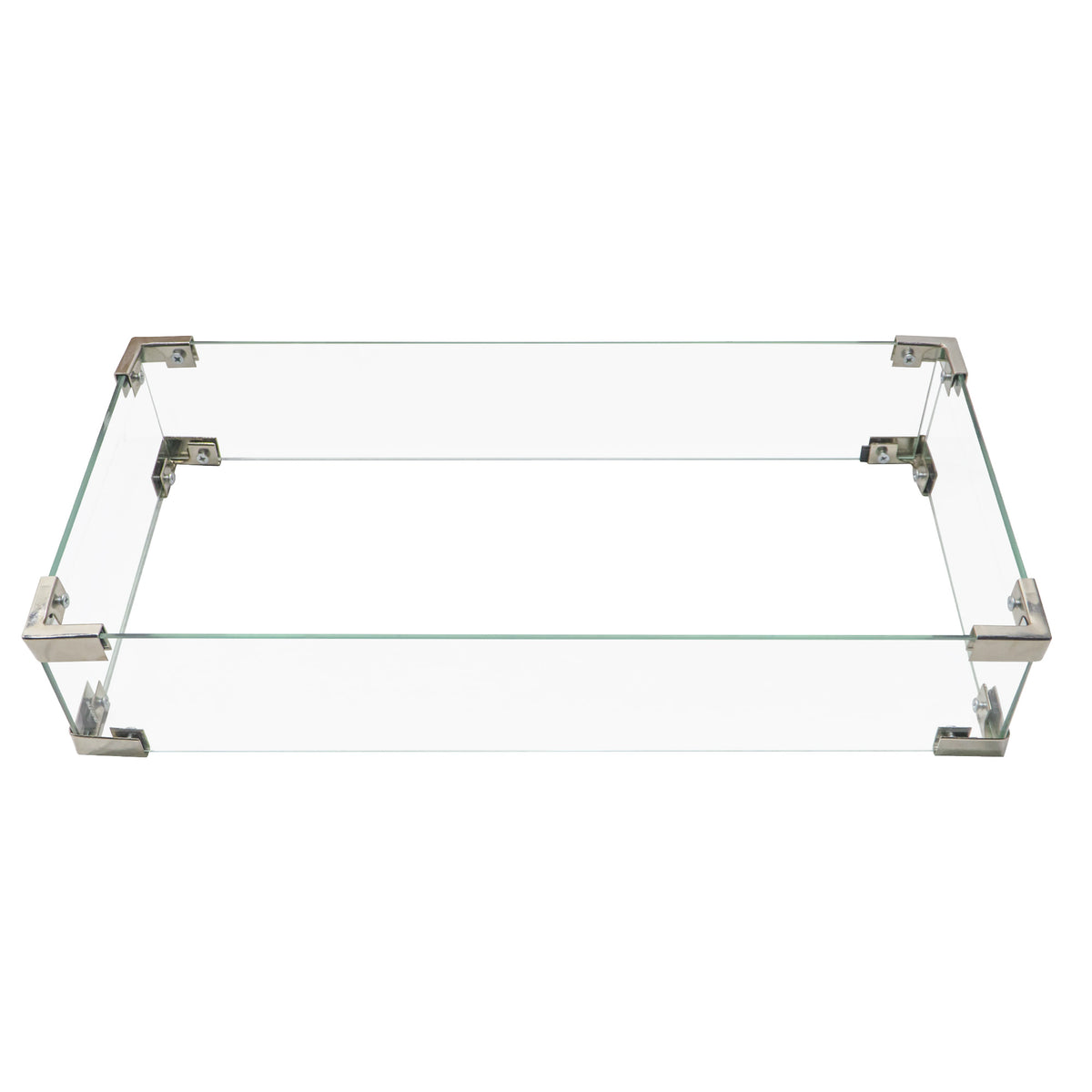 variant-group:rf-n707p210158z|Roomfitters 43" Propane Fire Pit Table, 60,000 BTU Rectangular Wicker Fire Pit with Glass Wind Guard for Patio, Natural