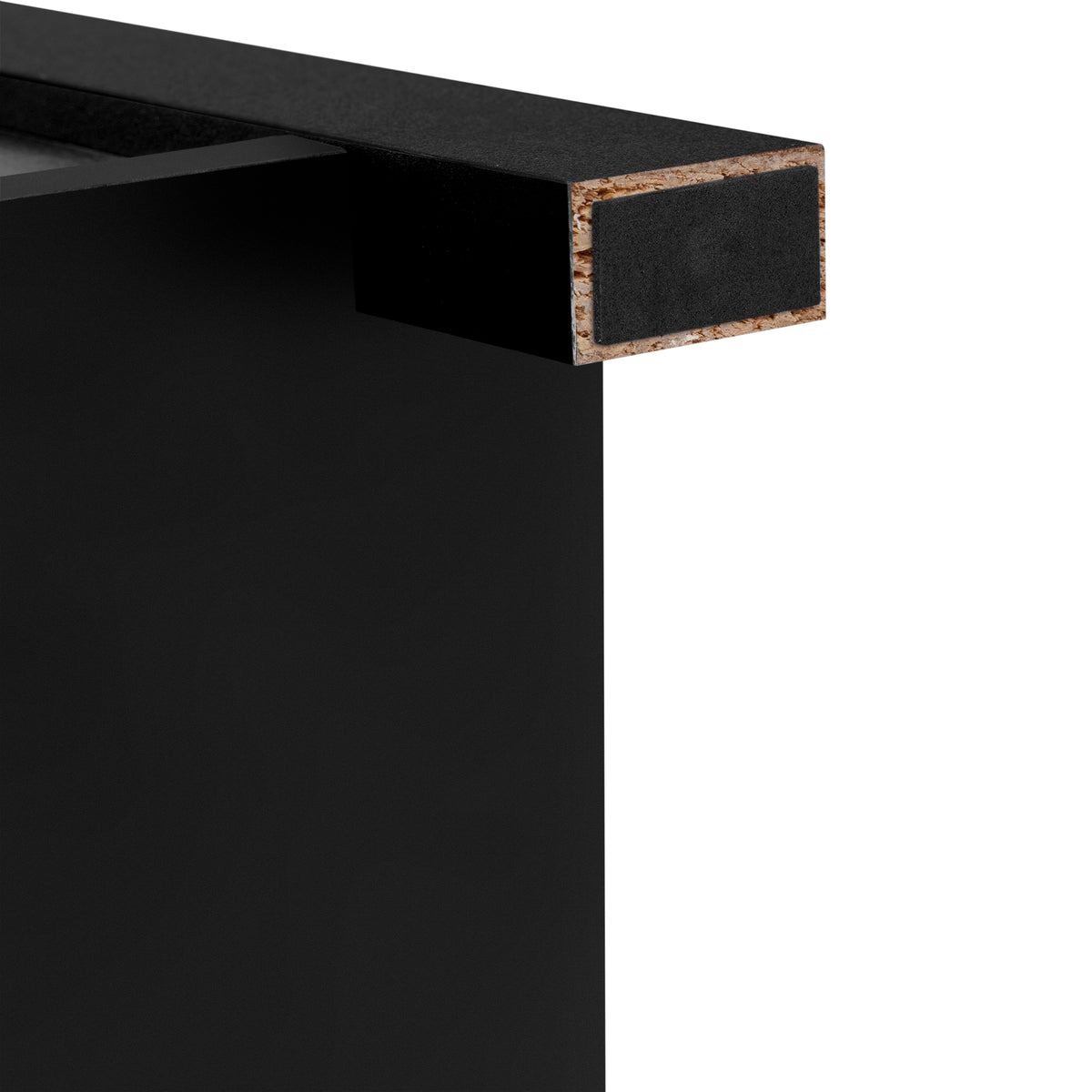 variant-group:rf-n711p347388b|Roomfitters 59.3" Sideboard Buffet Cabinet with Sliding Barn Doors, Modern Farmhouse Storage for Kitchen & Dining, Black