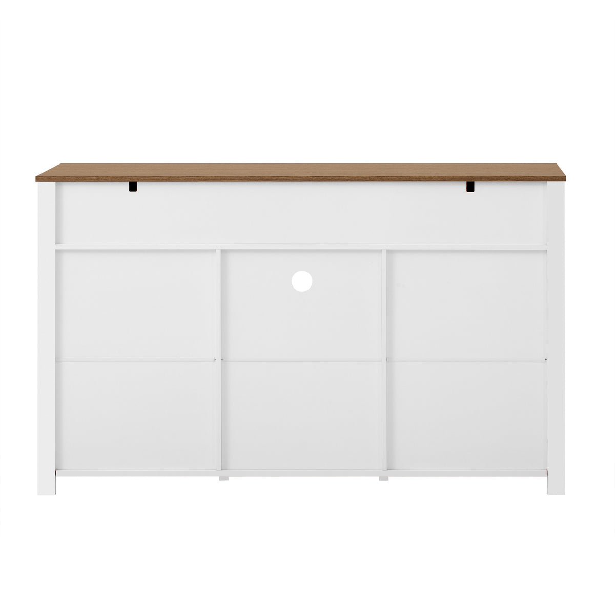 variant-group:rf-n711p347384k|Roomfitters 55" Sideboard Buffet Cabinet with 3 Drawers and Sliding Barn Doors, Farmhouse Storage for Kitchen & Dining, White