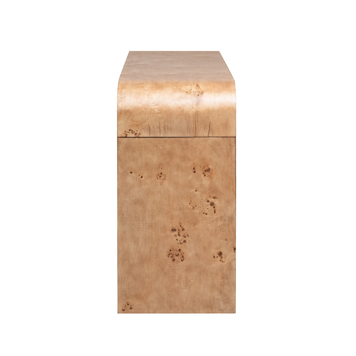 variant-group:rf-n711p216235d|Roomfitters Modern Entryway Table with Burl Wood Veneer, Ideal for Entryway, Hallway, Living Room, Foyer, or Corridor, Natural Wood and Brown