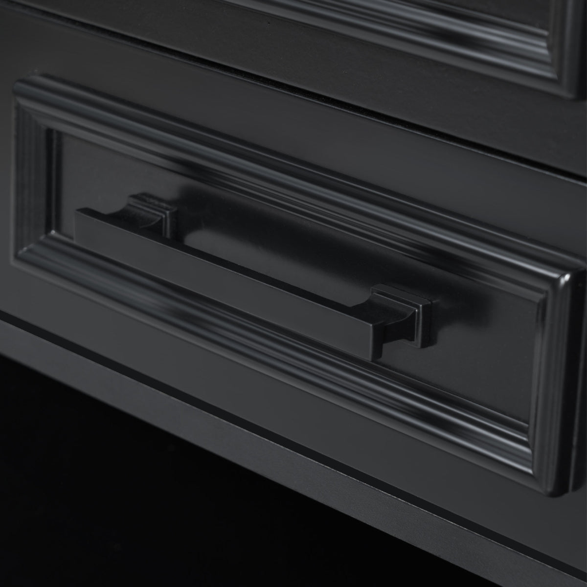 variant-group:rf-n707s300277b|Roomfitters 54.9" Kitchen Island with Drop Leaf, Rolling Kitchen Cart with Barn Door and Glass Door, Storage Cabinet, Black
