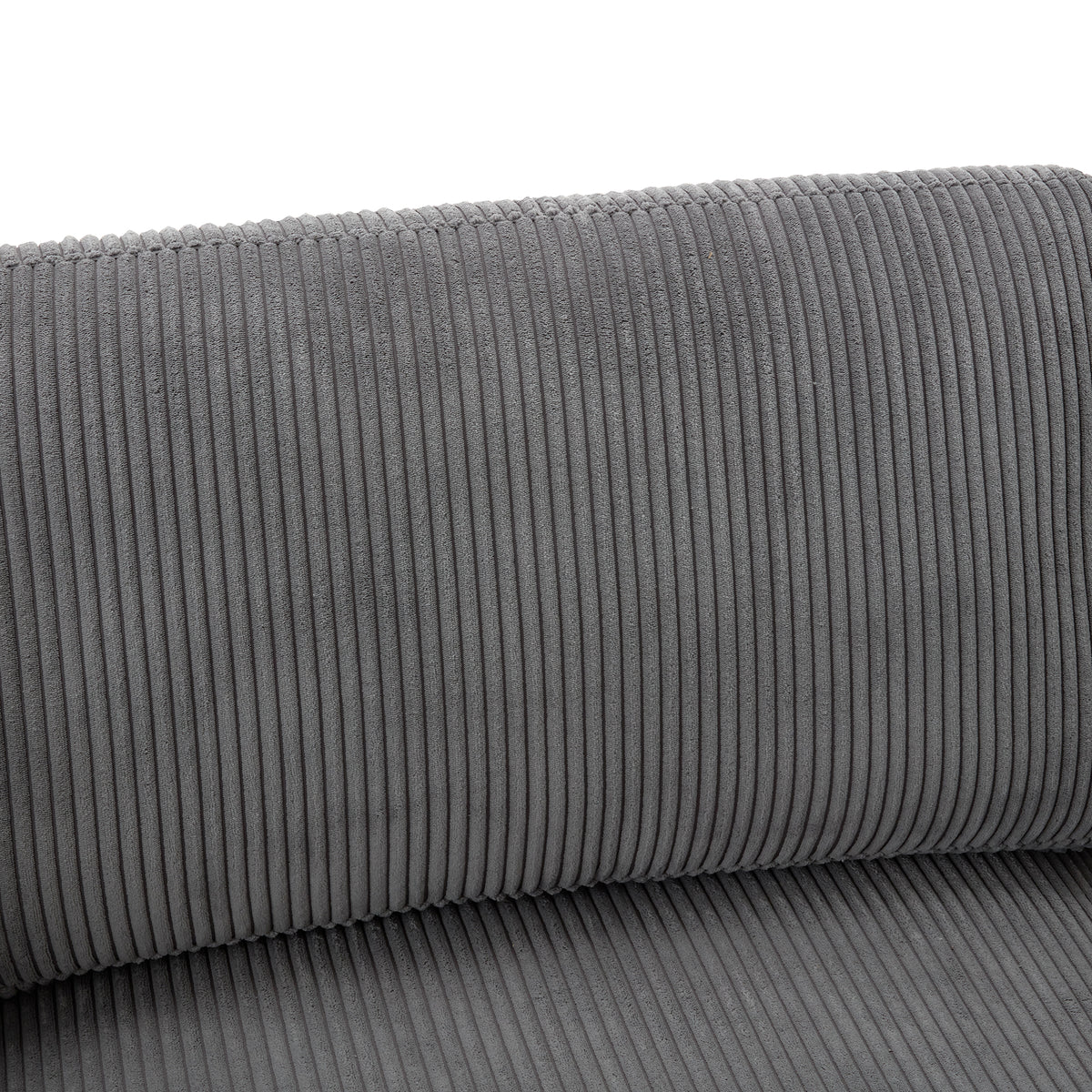 variant-group:rf-n711wy000403aae|Roomfitters 105" 3-Seater Sofa with Removable Back Cushions and 5 Pillows, Comfortable Couch for Living Room, Gray