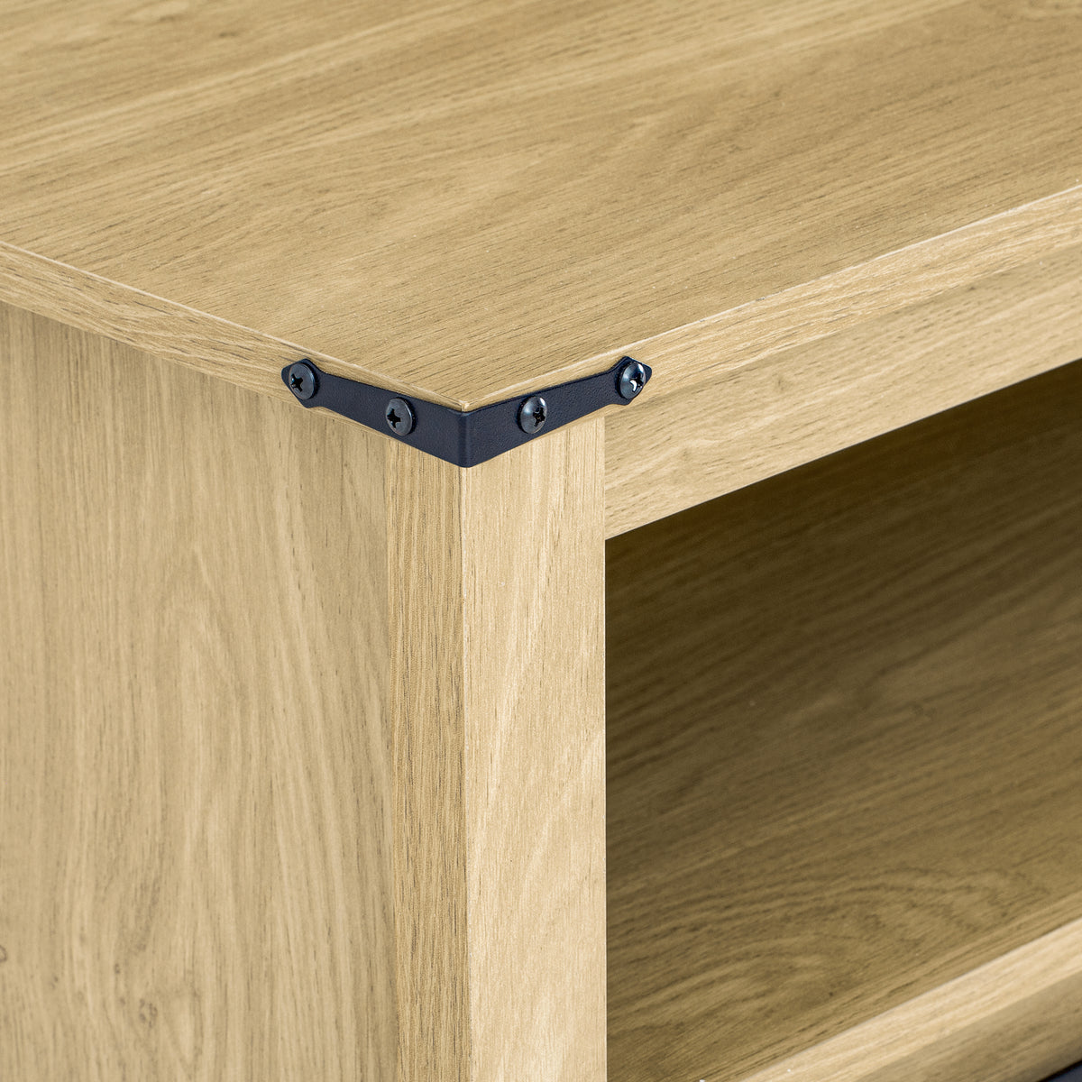variant-group:rf-n711p347388o|Roomfitters 59.3" Sideboard Buffet Cabinet with Sliding Barn Doors, Modern Farmhouse Storage for Kitchen & Dining, Natural