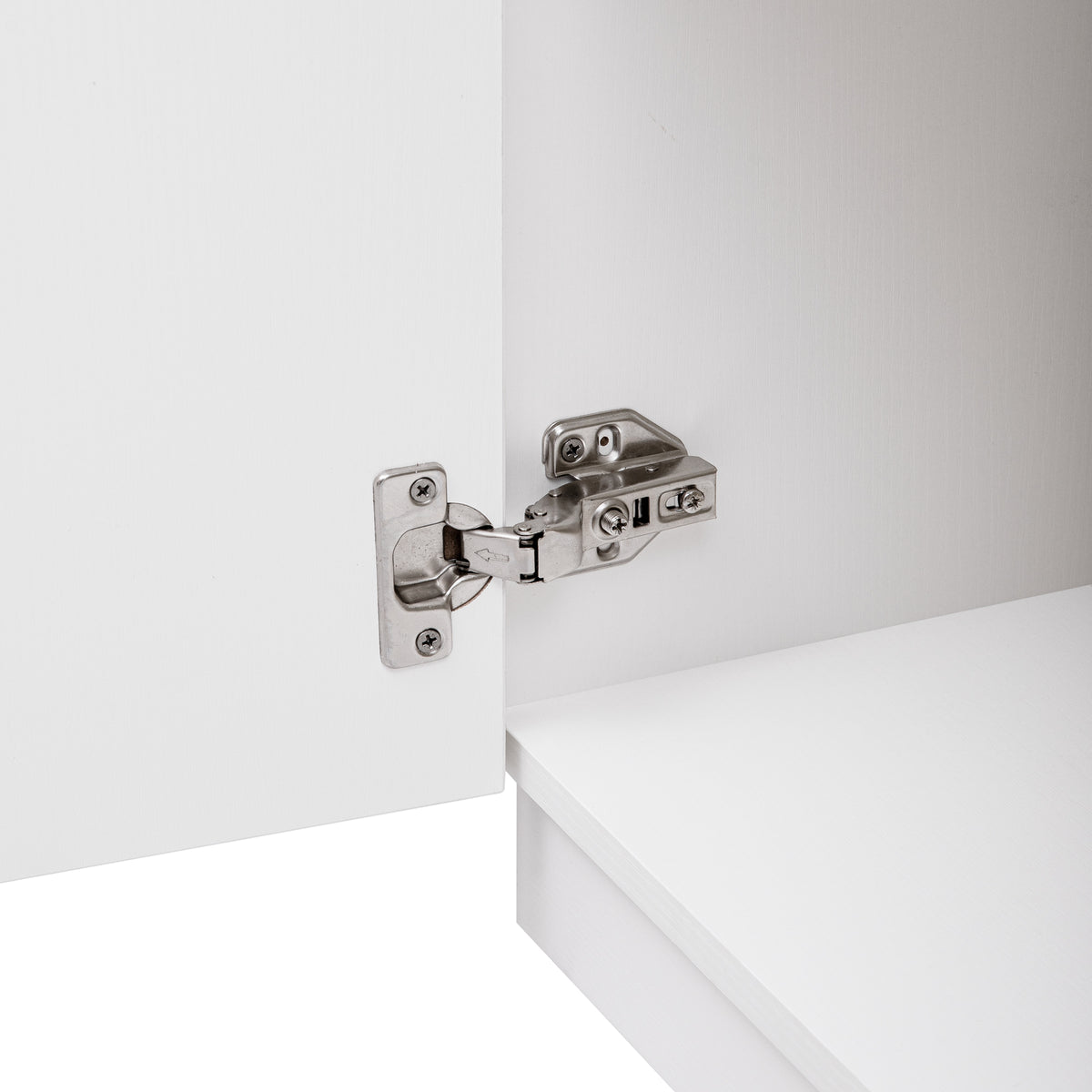 variant-group:rf-n707s000010w|Roomfitters 82.7" Kitchen Island with Extendable Table, Two-Tone Design, Double Storage, Power Outlet, White