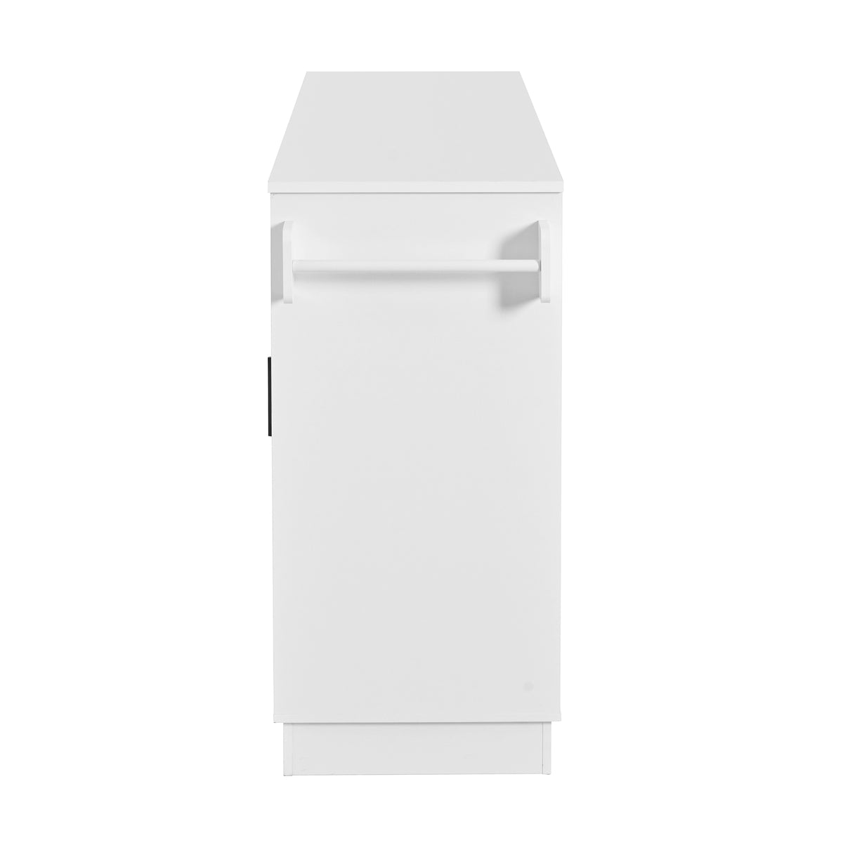 variant-group:rf-n711p437643k|Roomfitters Modern Contemporary White Melamine MDF Sideboard Buffet Cabinet Dining Room Storage Kitchen Credenza
