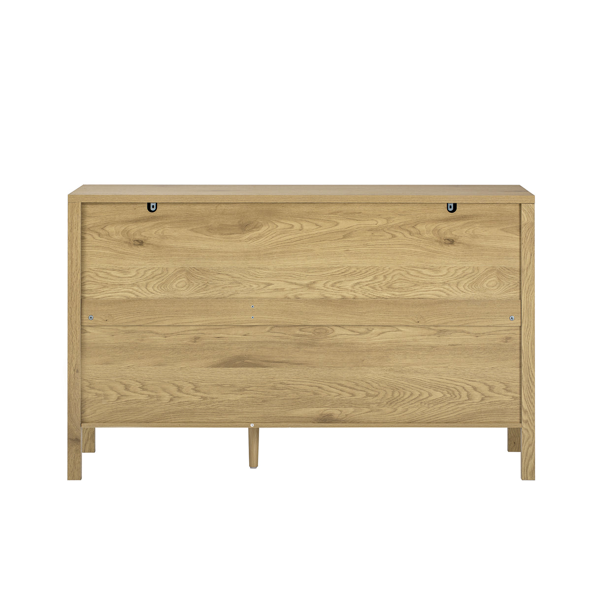 variant-group:rf-n711p345172o|Roomfitters Sideboard Buffet Cabinet with 3 Drawers, 2 Door Mid-century Fluted Accent Storage for Kitchen & Dining, Natural