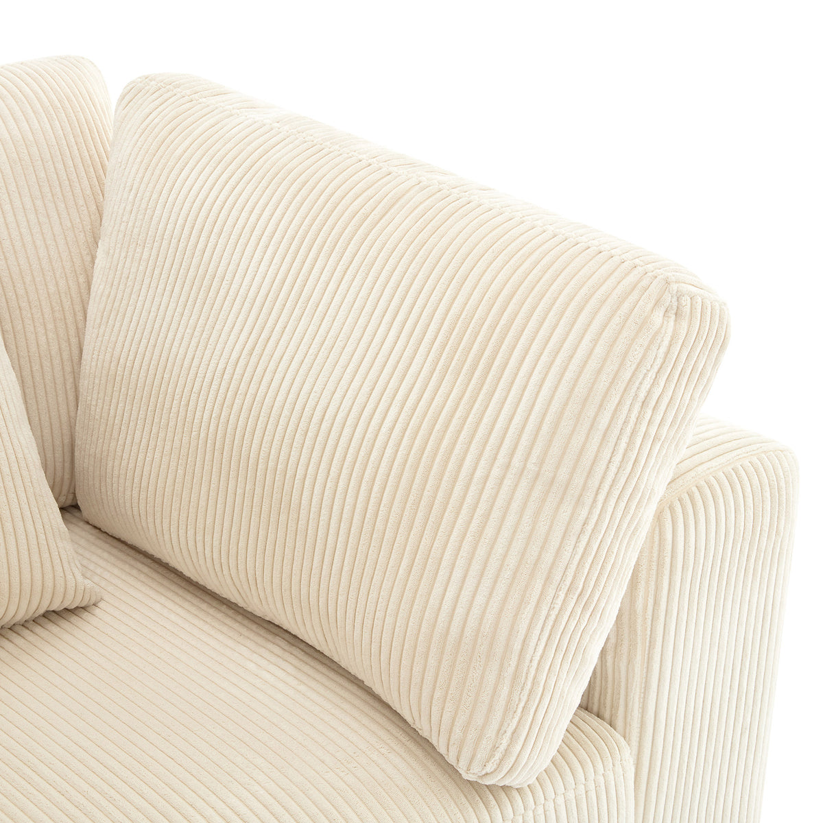 variant-group:rf-n711wy000403aaa|Roomfitters 105'' 3-Seater Sofa with Removable Back Cushions and 5 Pillows for Living Room, Apartment, Spacious Space, Beige