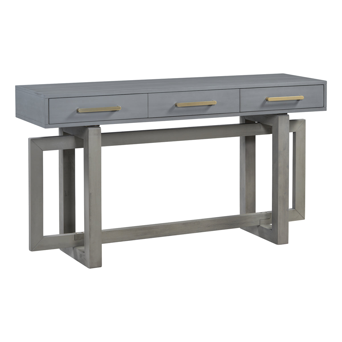 variant-group:rf-n711p175776e|Roomfitters Elegant Console Table with Three Drawers, Extra Long Entryway Table for Hallways, Living Rooms, or Foyers, Bringing Sophistication and Functionality, Antique Gray