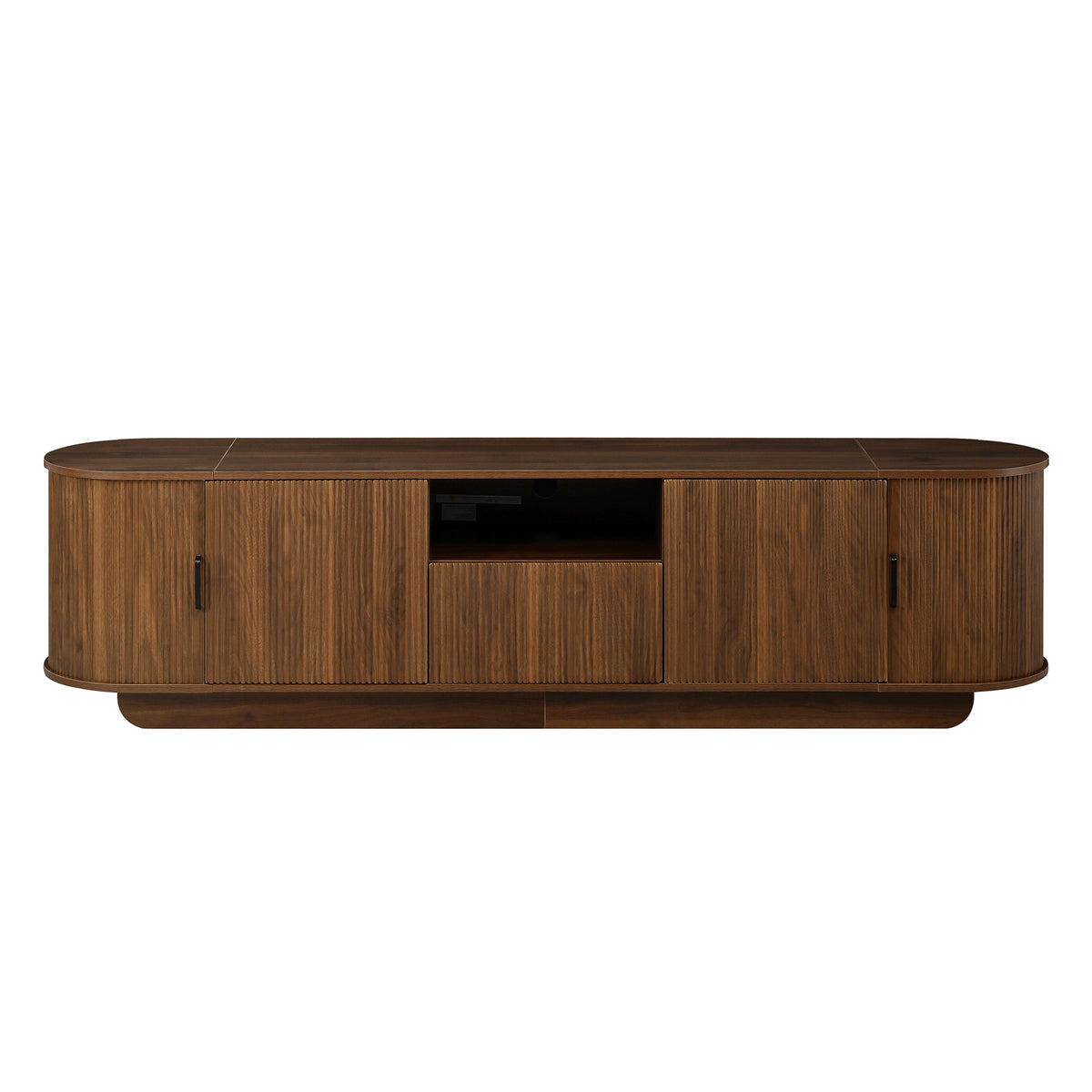 variant-group:rf-n724p420628d|Roomfitters American Style TV Stand Console with Hidden Sliding Doors, Antique Brown