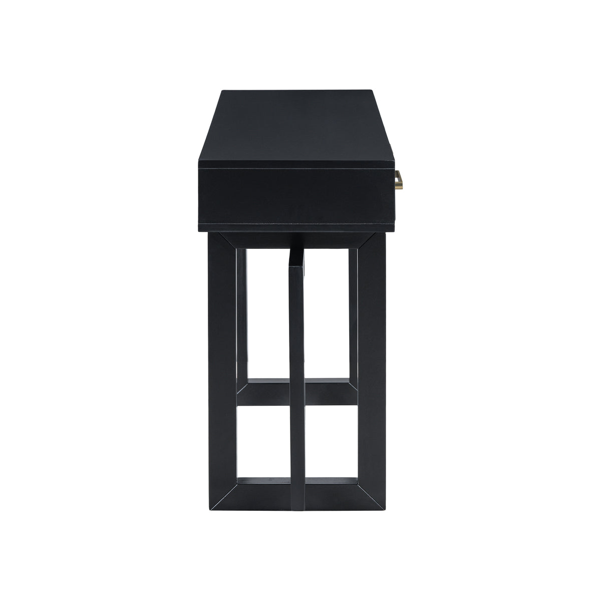 variant-group:rf-n711p175776b|Roomfitters Elegant Console Table with Three Drawers, Extra Long Entryway Table for Hallways, Living Rooms, or Foyers, Offering Ample Storage and Timeless Style, Black