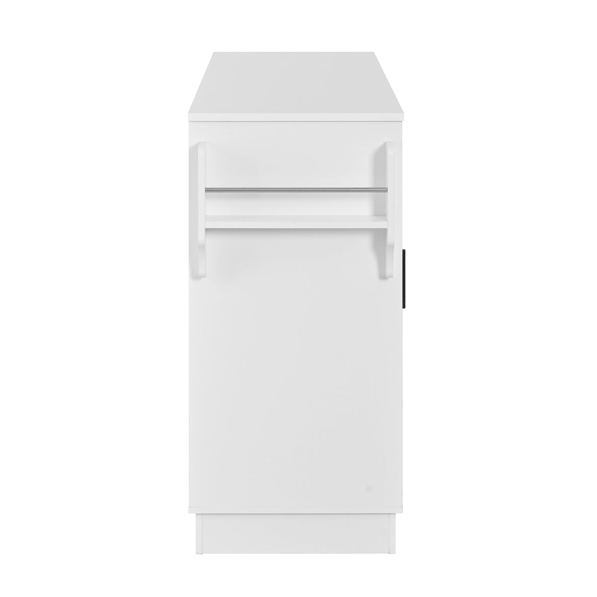 variant-group:rf-n711p437643k|Roomfitters Modern Contemporary White Melamine MDF Sideboard Buffet Cabinet Dining Room Storage Kitchen Credenza