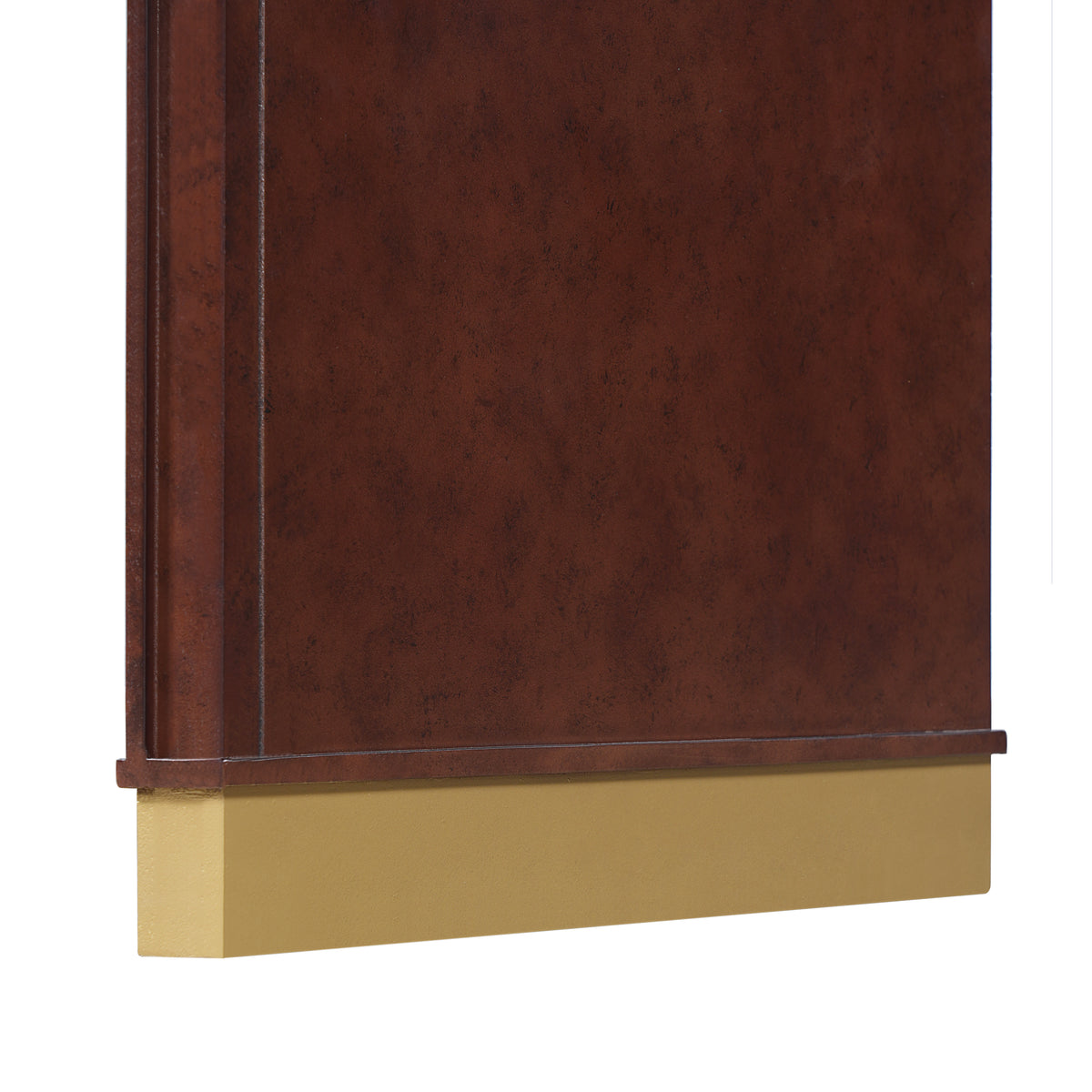variant-group:rf-n704p381406p|Roomfitters Flip Top Vanity Desk with Mirror and Hidden Storage, Modern Makeup Table with Gold Trim for Small Space, Espresso
