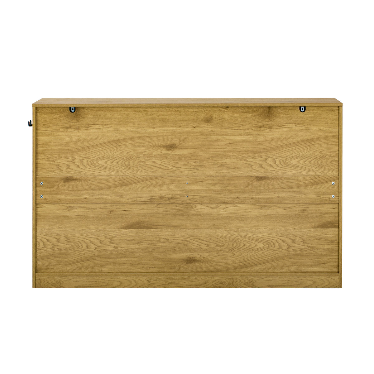 variant-group:rf-n711p345213o|Roomfitters 59.1" Farmhouse Sideboard Buffet Cabinet with 3 Drawers and 4 Doors, Kitchen Storage with Open Shelf, Natural
