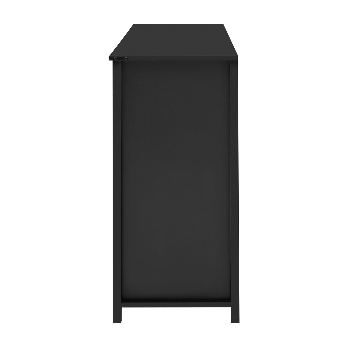 variant-group:rf-n711p347384b|Roomfitters 55" Sideboard Buffet Cabinet with 3 Drawers and Sliding Barn Doors, Farmhouse Storage for Kitchen & Dining, Black