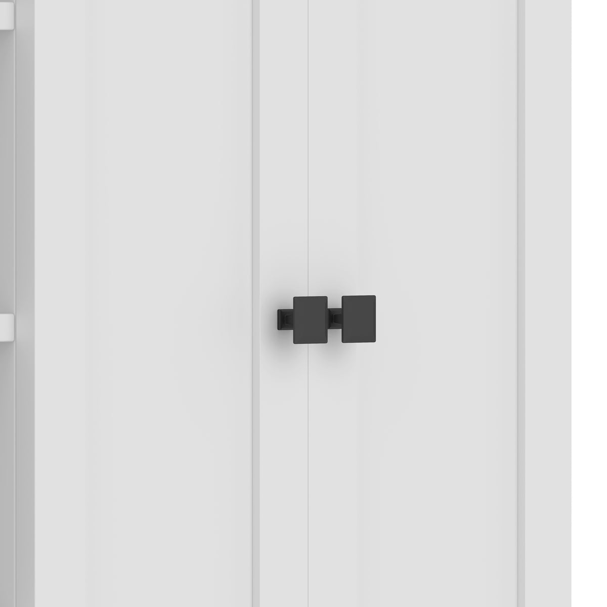 variant-group:rf-n724sj000139aak|Roomfitters 78.7" Hall Tree with Bench, 5 Cubbies, 4 Doors, 5 Drawers, Adjustable Shelves, White