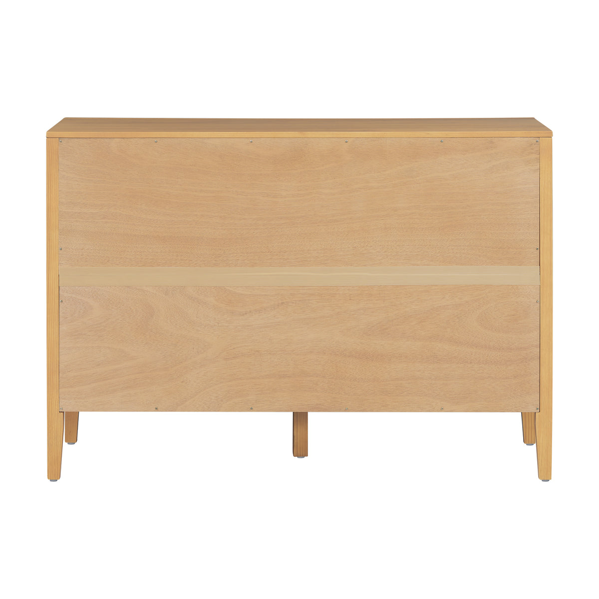 variant-group:rf-n711p410389o|Roomfitters 47.25-Inch Farmhouse Sideboard, 2-Door Buffet Cabinet, Natural Wooden Storage Console, Metal Handles