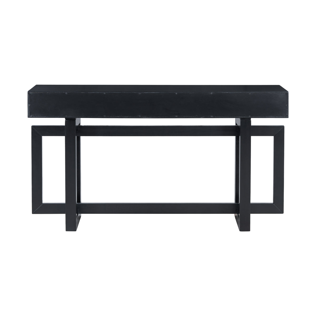 variant-group:rf-n711p175776b|Roomfitters Elegant Console Table with Three Drawers, Extra Long Entryway Table for Hallways, Living Rooms, or Foyers, Offering Ample Storage and Timeless Style, Black