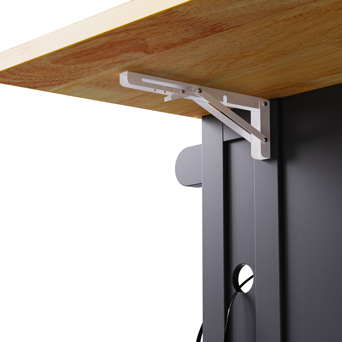 variant-group:rf-n707s003007b|Roomfitters 53" Kitchen Island with 2 Bar Stools, Drop Leaf, Power Outlet, Rolling Kitchen Cart Set with Storage, Black