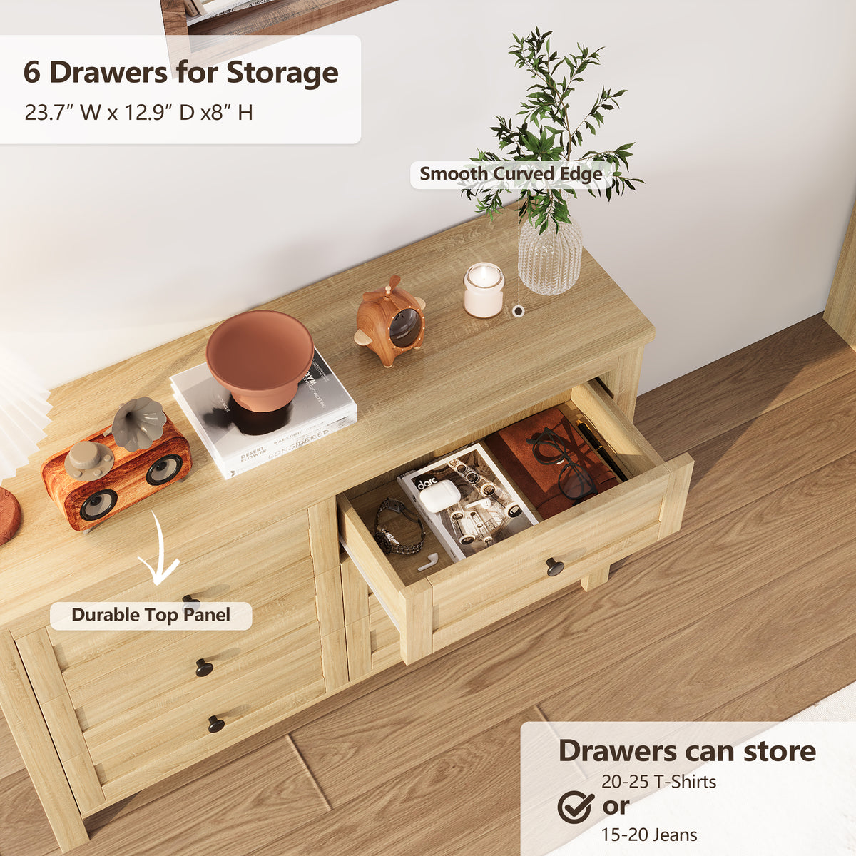 variant-group:rf-n733s369048m|Roomfitters 3 Piece Bedroom Set, Full Farmhouse Platform Bed with Sliding Headboard, Bedside Tables, Natural