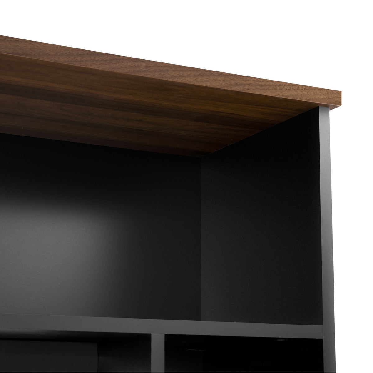 variant-group:rf-n724sj000159aab|Roomfitters 95.5"W Large Wall Unit Entertainment Center, 39" LED Fireplace, Black & Brown