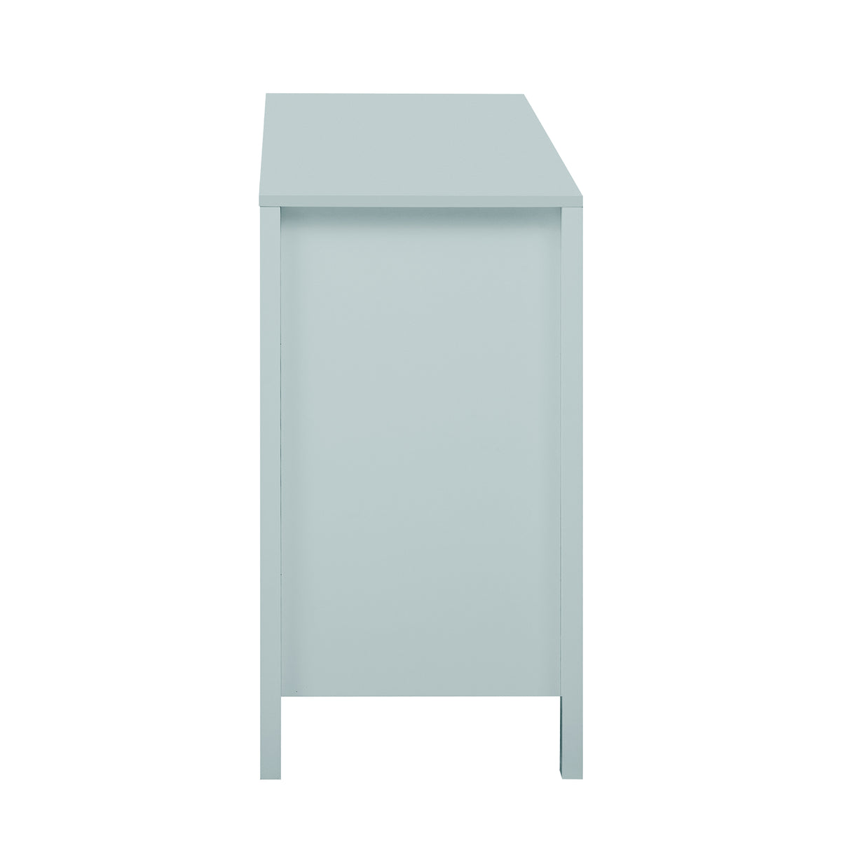 variant-group:rf-n711p269066c|Roomfitters Sideboard Buffet Cabinet with 3 Drawers, Mid-century Modern Fluted Accent Storage for Kitchen & Dining, Cyan
