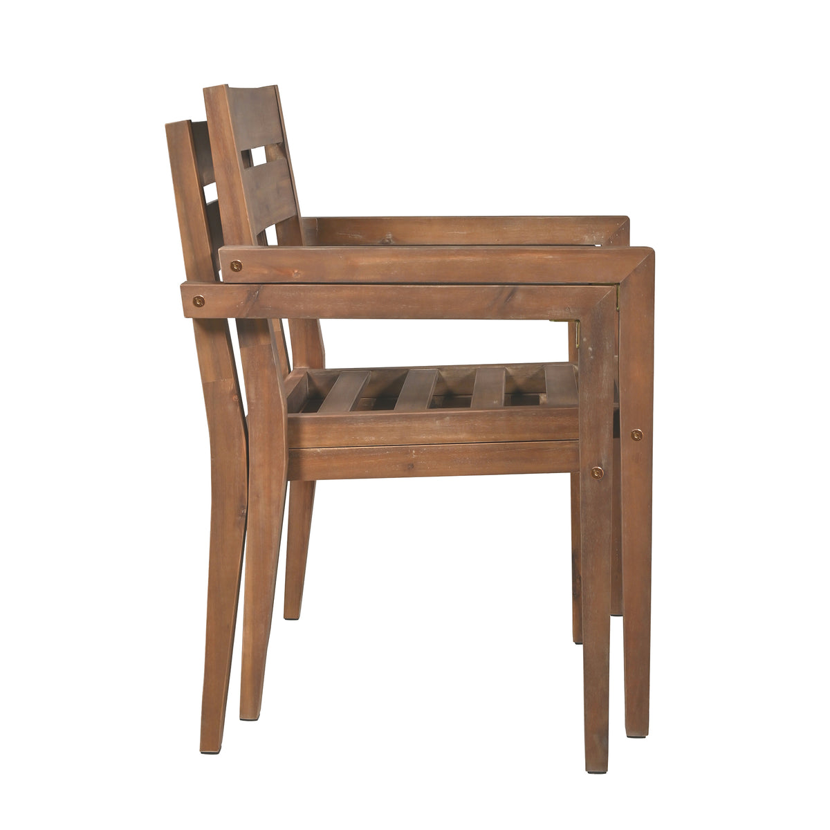 variant-group:rf-n711wy000459aad|Roomfitters 7-Piece Acacia Wood Outdoor Dining Set with Cushions, 6 Armchairs and Rectangular Table for Patio Garden, Burly Wood