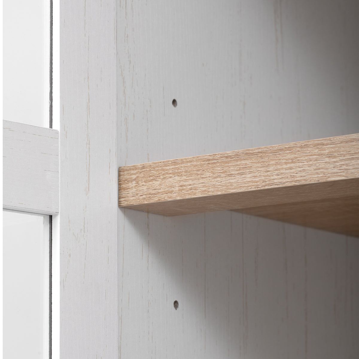 variant-group:rf-n707s288969w|Roomfitters 71" Pantry Cabinet with Arched Top & Glass Doors, 4-Door Storage Hutch with Adjustable Shelves for Kitchen, White