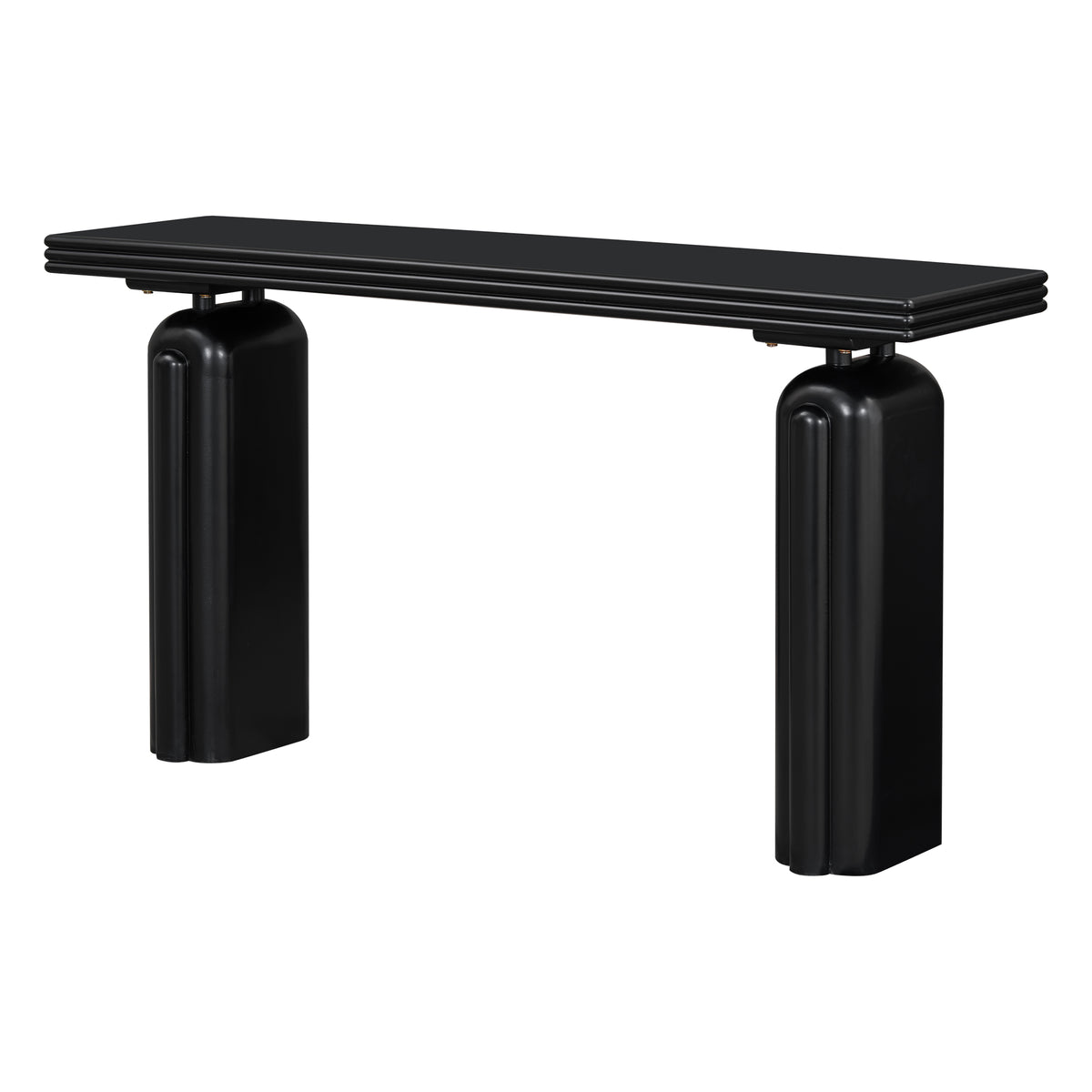 variant-group:rf-n711p235894b|Roomfitters Accent Chic Console Table, Elegant and Luxurious Design for Entryway, Hallway, Living Room, Black