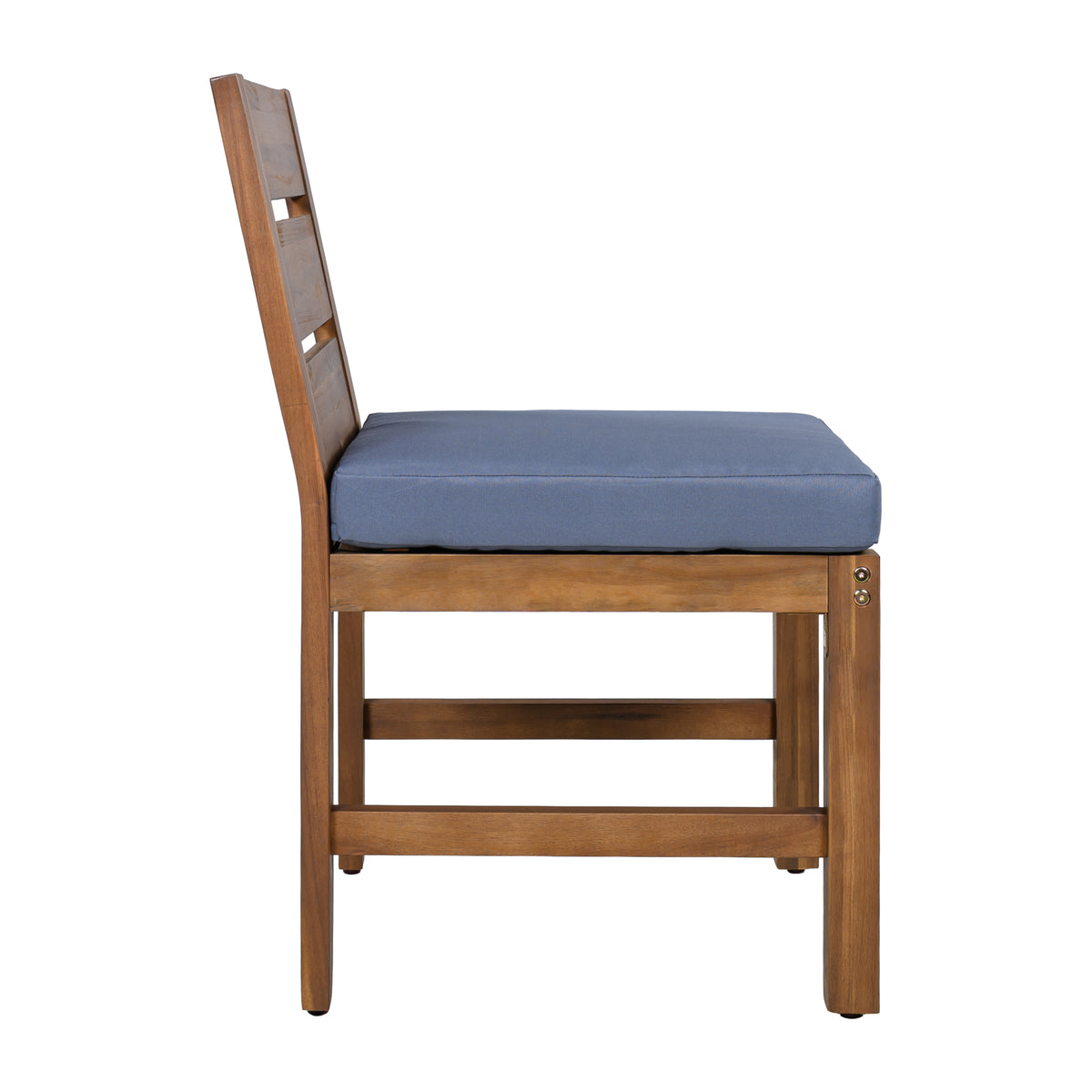 variant-group:rf-n711wy000497aae|Roomfitters Farmhouse 5-Piece Outdoor Dining Set for 4, Acacia Wood Table and Chair Pack, Brown and Grey Slatted