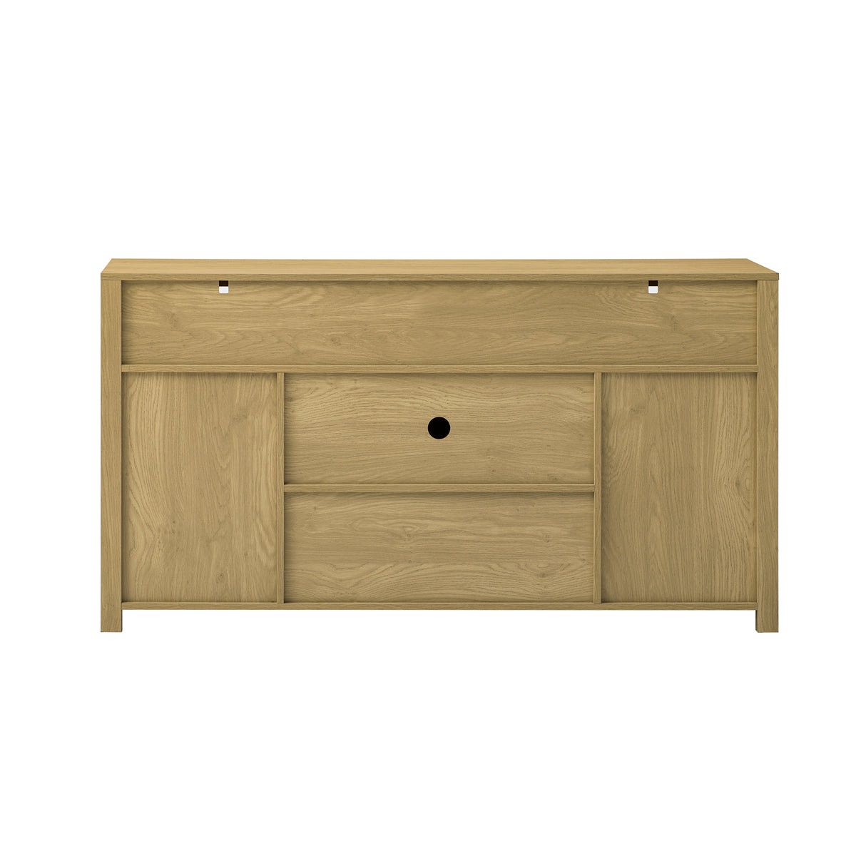 variant-group:rf-n711p347388o|Roomfitters 59.3" Sideboard Buffet Cabinet with Sliding Barn Doors, Modern Farmhouse Storage for Kitchen & Dining, Natural