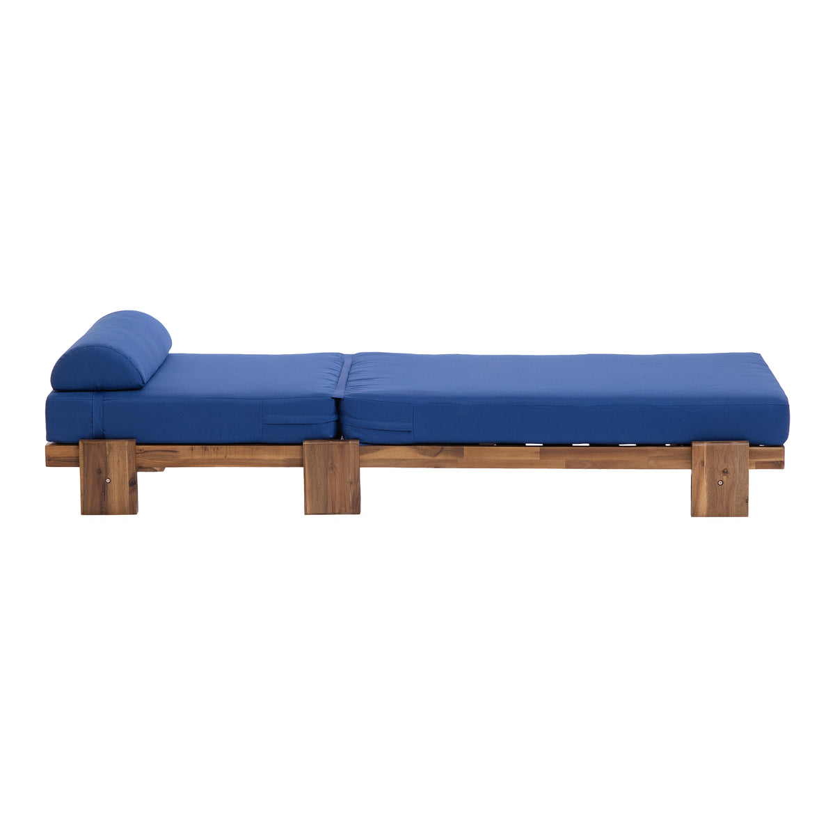 variant-group:rf-n711wy000473aac|Roomfitters 78.8" Outdoor Patio Chaise Lounge Chair with Adjustable Backrest and Side Table for Poolside & Garden, Navy Blue