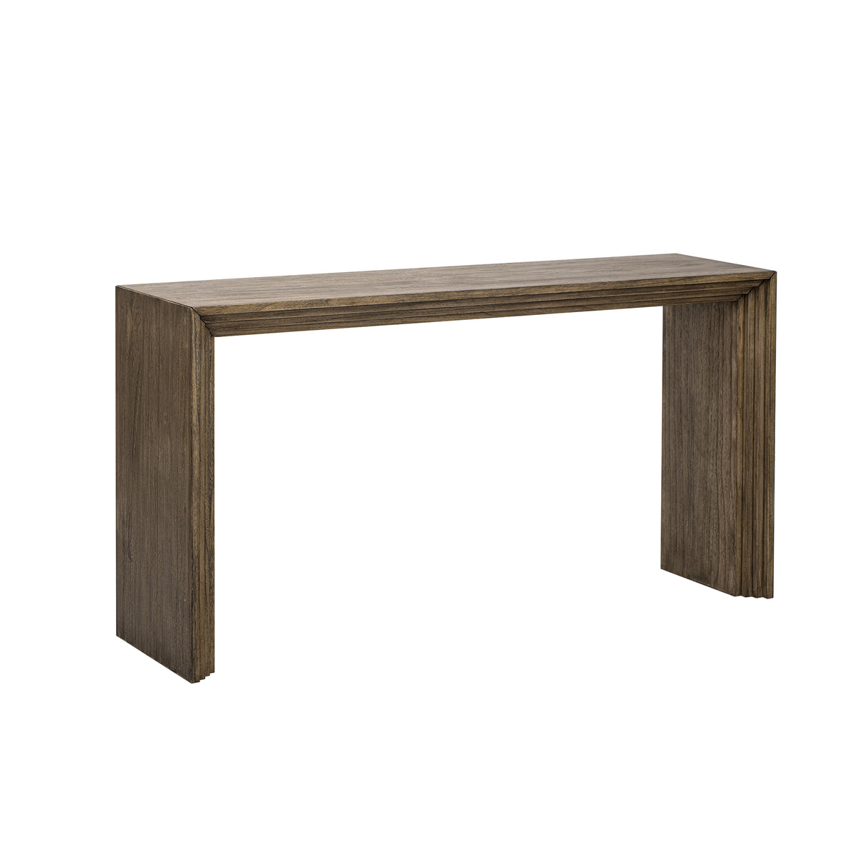 variant-group:rf-n711p205930n|Roomfitters Modern Console Table with Paulownia Solid Wood Veneer, Entryway Table for Foyer, Natural