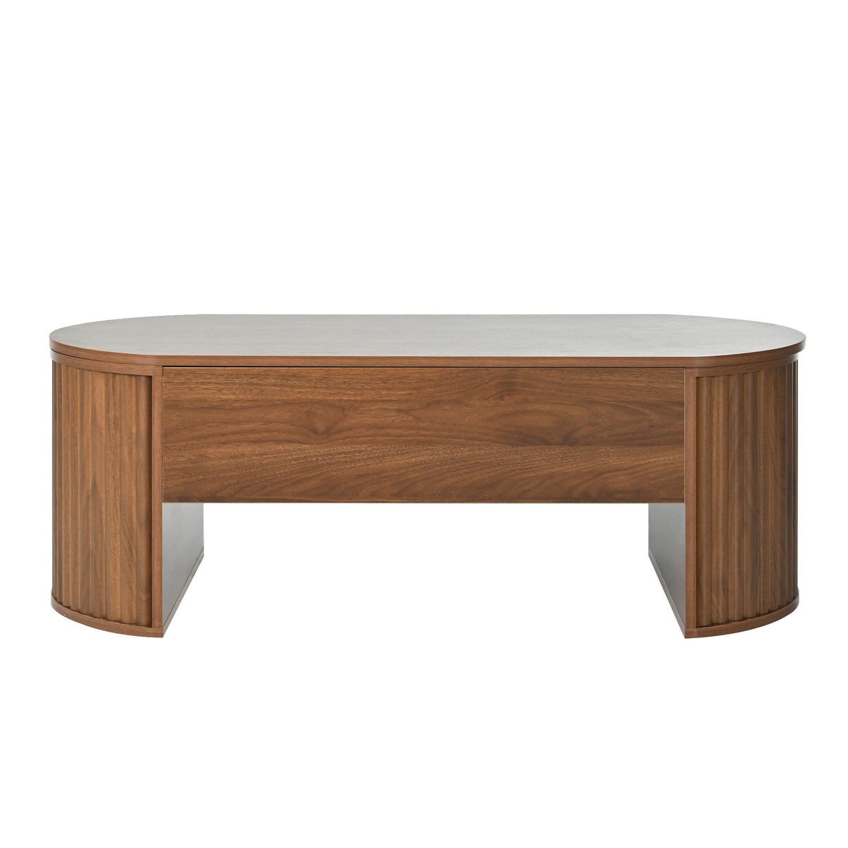 variant-group:rf-n724p391007d|Roomfitters 47.2" Lift Top Coffee Table with Hidden Compartment, Oval Center Table, Brown