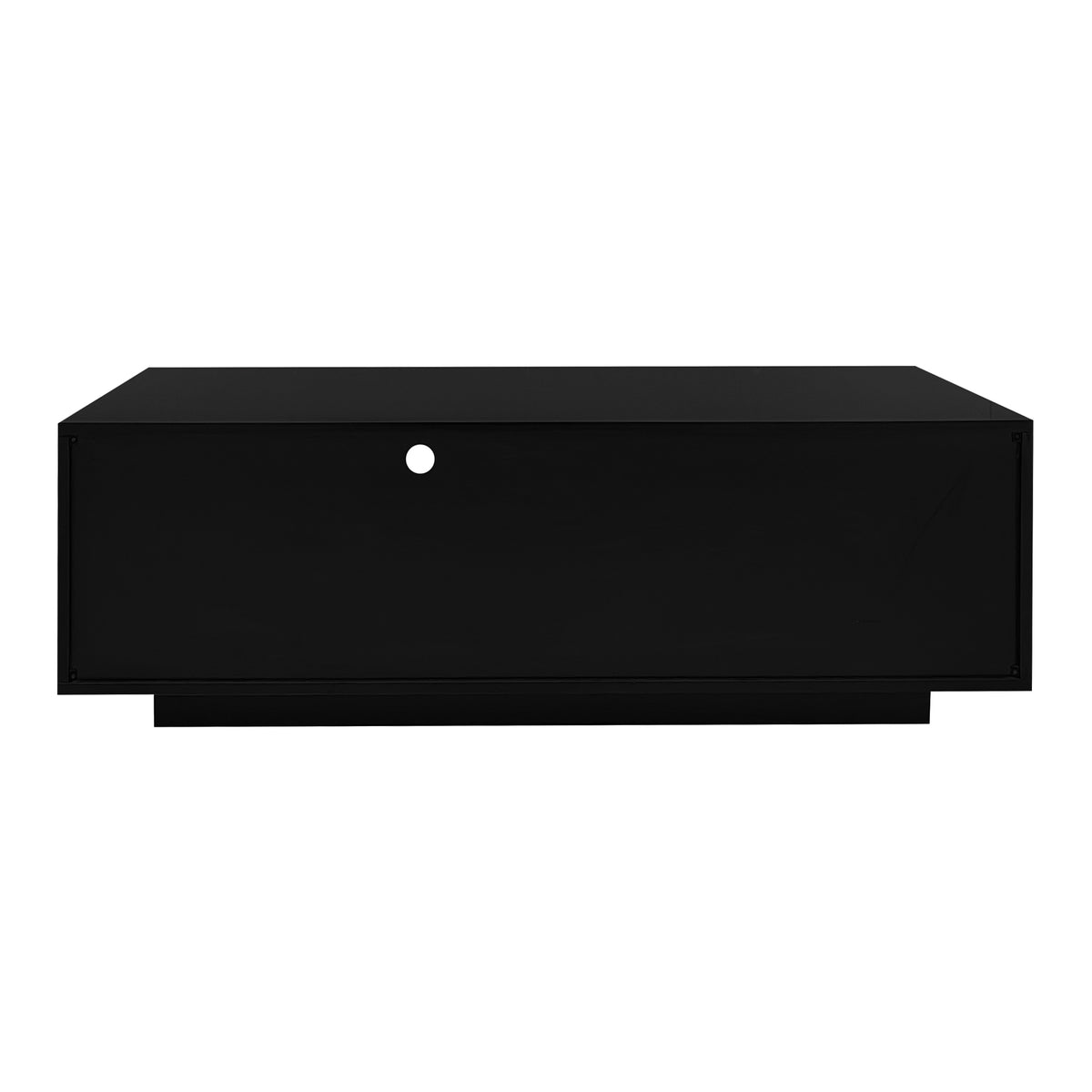 variant-group:rf-n724p294656b|Roomfitters Modern Glossy Coffee Table with Storage Space and Light Accent, Rectangle Center Table for Living Room, Black