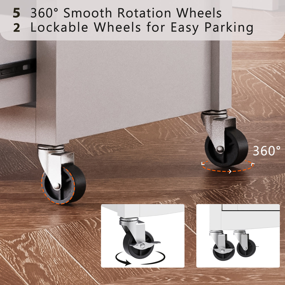 variant-group:rf-n707p195393w|Roomfitters 52" Kitchen Island with Drop Leaf, Rolling Kitchen Cart with Storage Cabinet, Spice Rack, Towel Rack, Adjustable Shelf, White
