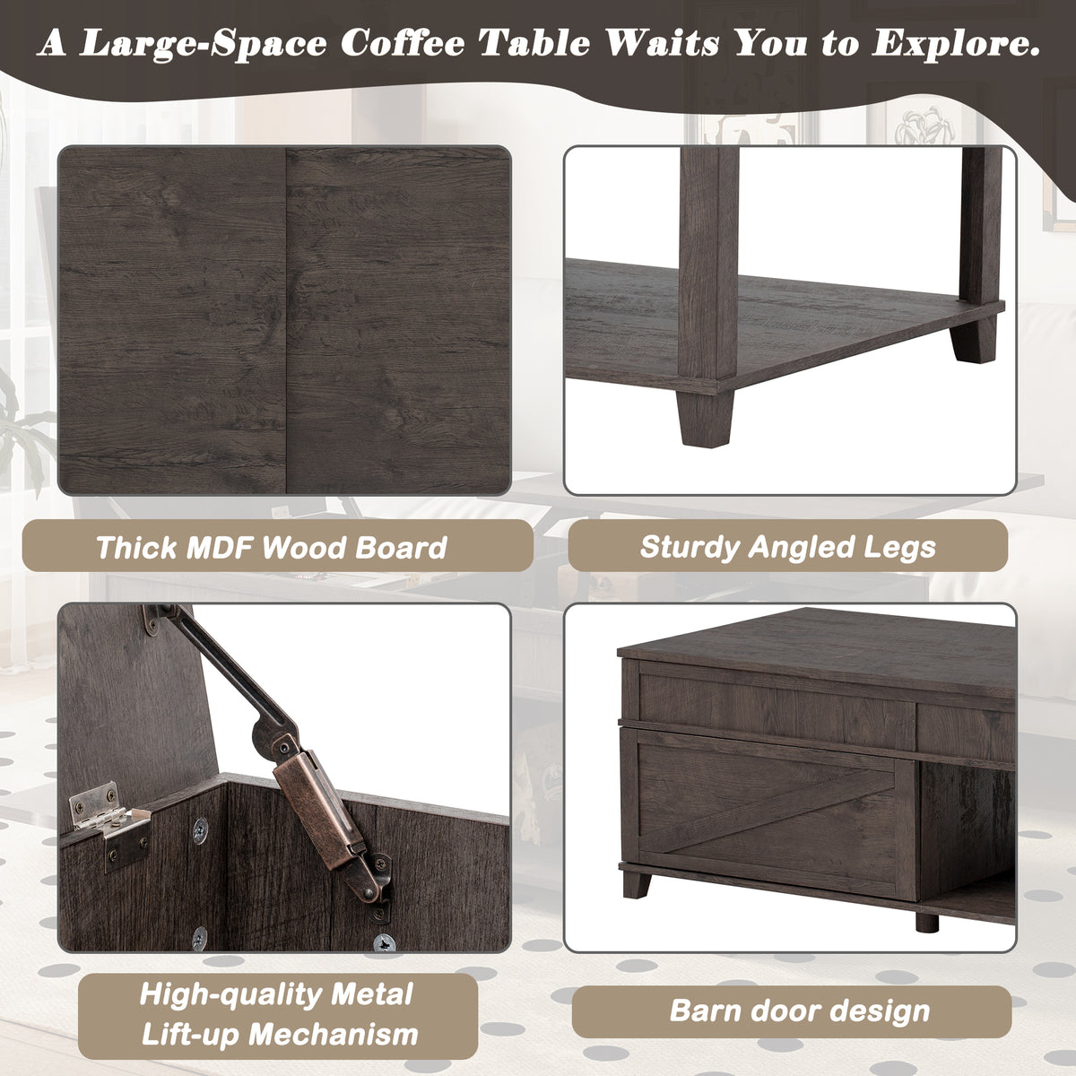 variant-group:rf-n724p401355d|Roomfitters Lift-Top Coffee Table with Hidden Storage and Open Lower Shelf, Antique Brown