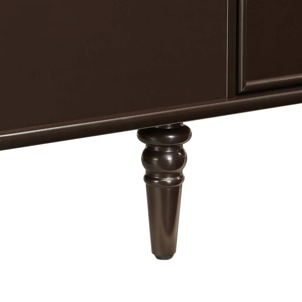 variant-group:rf-n724p286418d|Roomfitters Modern Rectangle Coffee Table with 4 Drawers and Hidden Side Storage, Solid Wood Legs, Brown