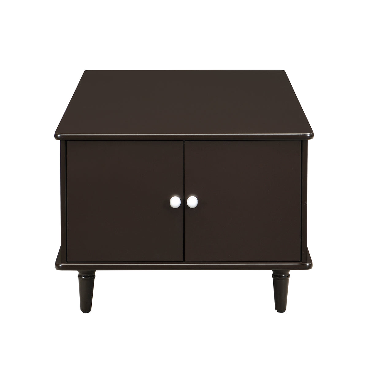 variant-group:rf-n724p286418d|Roomfitters Modern Rectangle Coffee Table with 4 Drawers and Hidden Side Storage, Solid Wood Legs, Brown