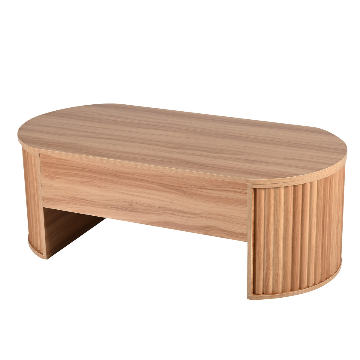 variant-group:rf-n724p391007n|Roomfitters 47.2" Lift Top Coffee Table with Hidden Compartment, Oval Center Table, Acacia