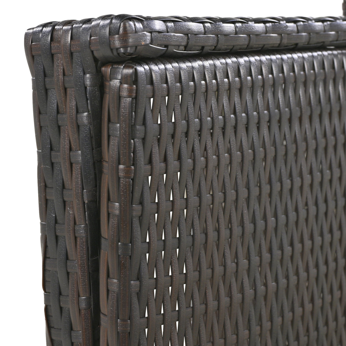 variant-group:rf-n707wf321204aad|Roomfitters 80" Outdoor Wicker Chaise Lounge Chairs, Set of 2, Reclining Patio Chairs with Pull-Out Table, Dark Brown