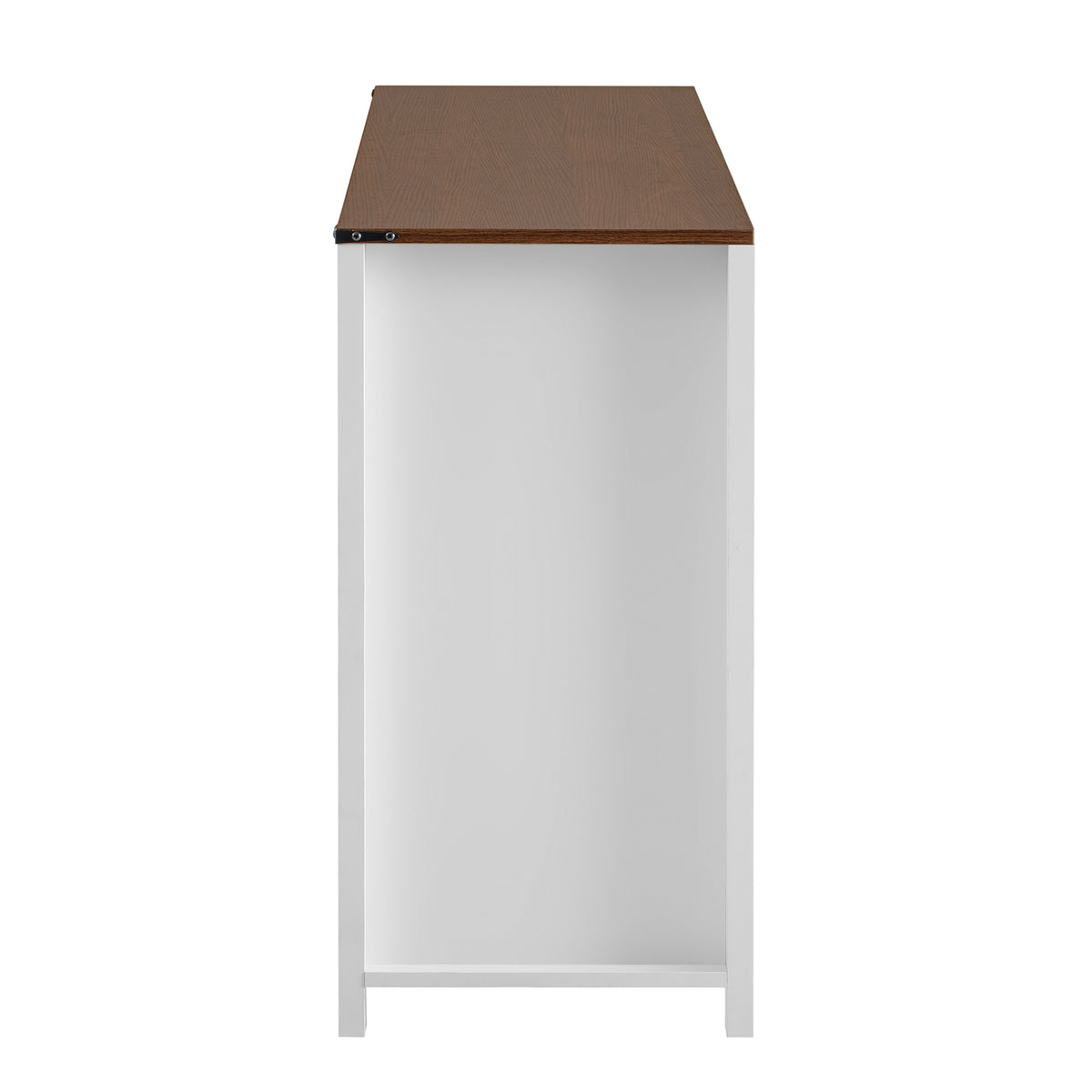 variant-group:rf-n711p347384k|Roomfitters 55" Sideboard Buffet Cabinet with 3 Drawers and Sliding Barn Doors, Farmhouse Storage for Kitchen & Dining, White