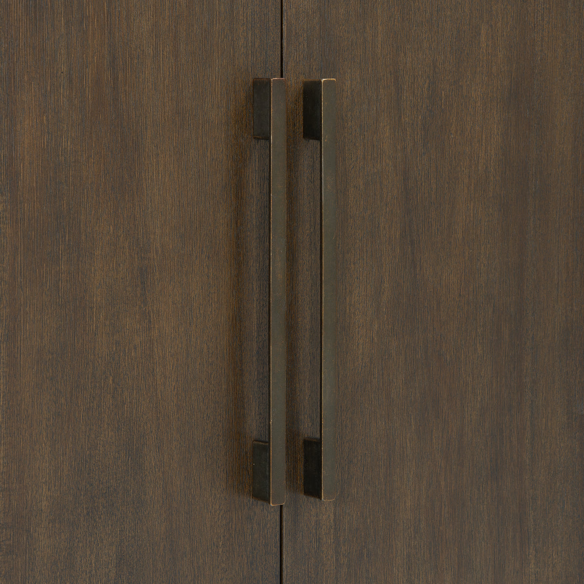 variant-group:rf-n711p410389b|Roomfitters 47.25-Inch Farmhouse Sideboard, 2-Door Buffet Cabinet, Dark Brown Wooden Storage Console, Metal Handles