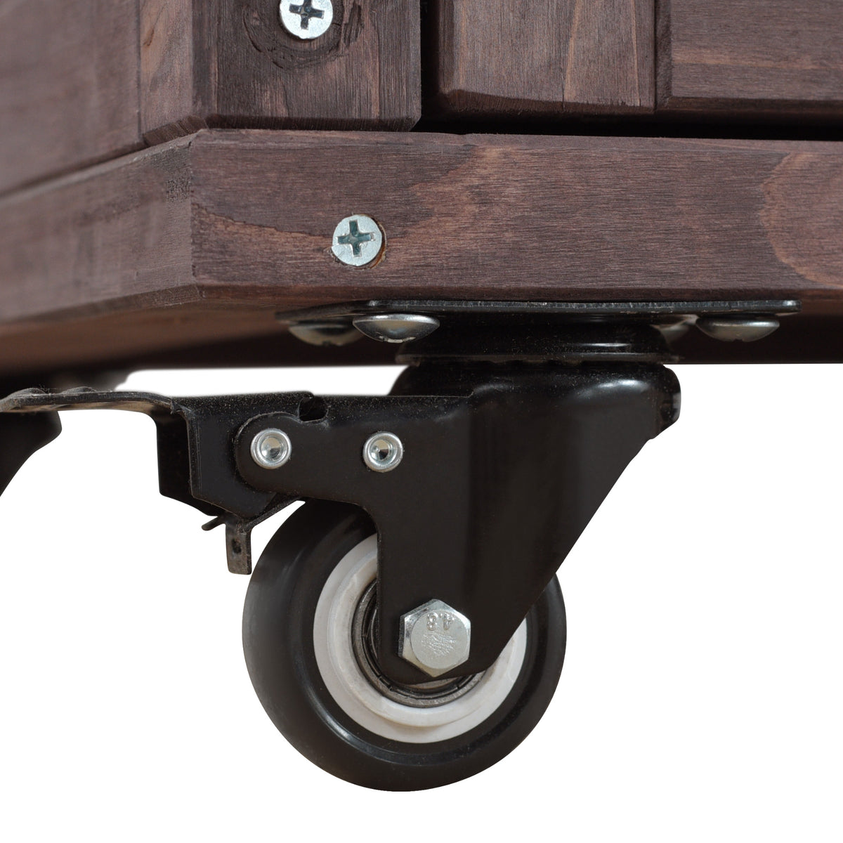 variant-group:rf-n707p370276z|Roomfitters 78.3" Outdoor Kitchen Island with Foldable Grill Table, Stainless Steel Top & Tilt Trash Can Storage, Dark Brown