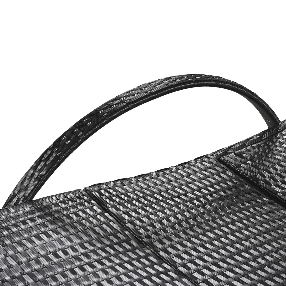 variant-group:rf-n707wf321204aab|Roomfitters 80" Outdoor Wicker Chaise Lounge Chairs, Set of 2, Reclining Patio Chairs with Pull-Out Table, Black